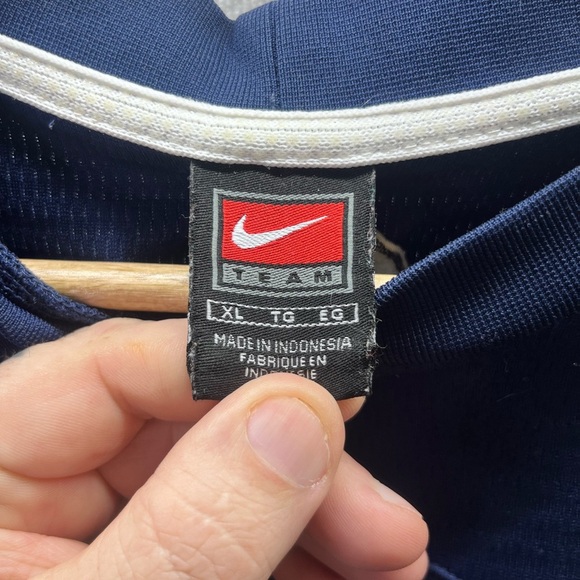 Nike Team Vintage 90s Penn State University Performance shirt Mens XL Cool Y2K - Picture 3 of 9